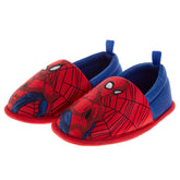 Marvel Spiderman Boys Slippers  the Amazing Spidey House Shoes Indoor Cozy Plush Slippers Size Toddlers